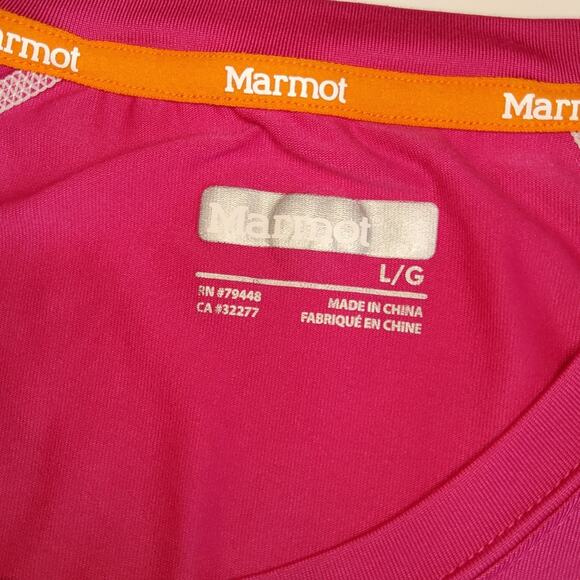 MARMOT WOMEN'S TOP SIZE L Fuschia - Picture 5 of 7